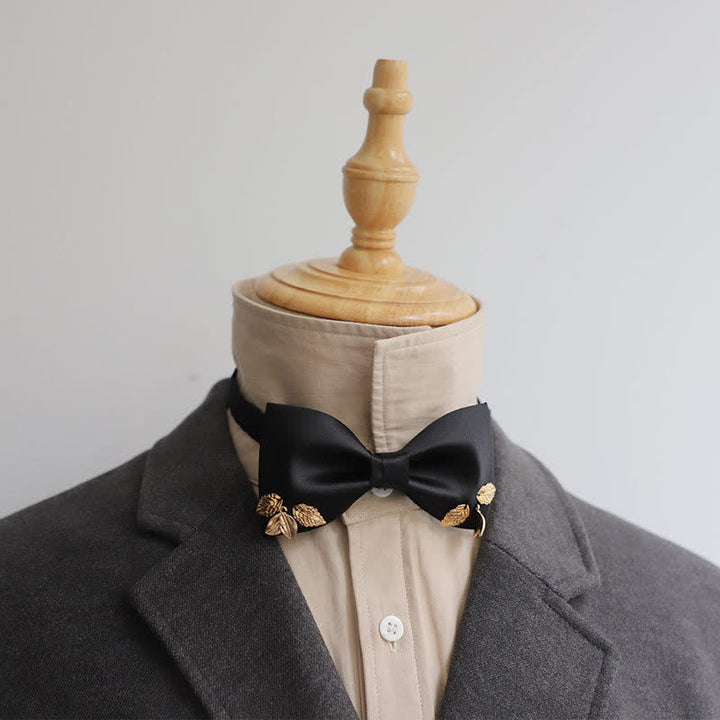 Garten Blätter Hochzeitsfliege für Männer