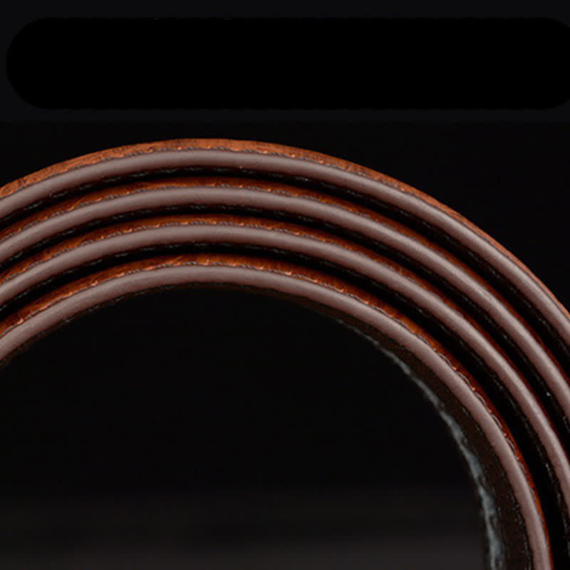 Herren-Ledergürtel mit Krokodilmuster von Pack Of Wolves