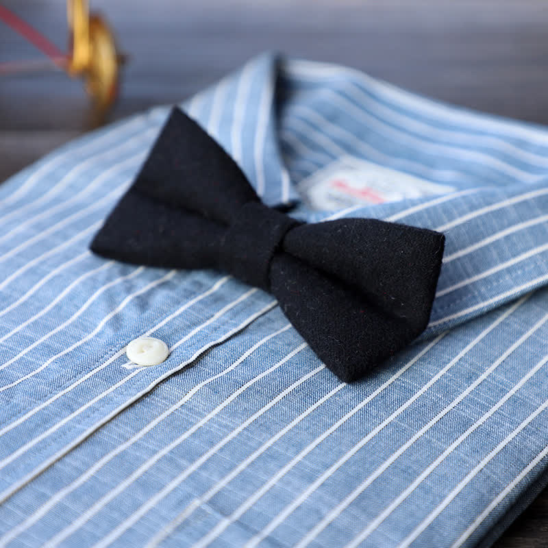 Herren Simple Tweed Wollmischung Fliege