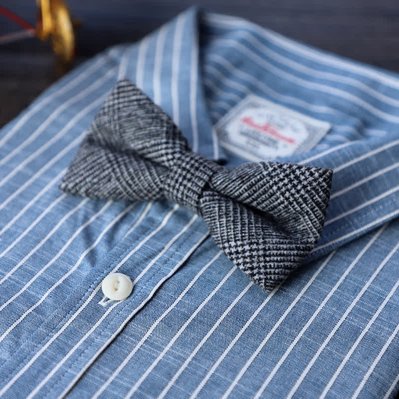 Herren Simple Tweed Wollmischung Fliege