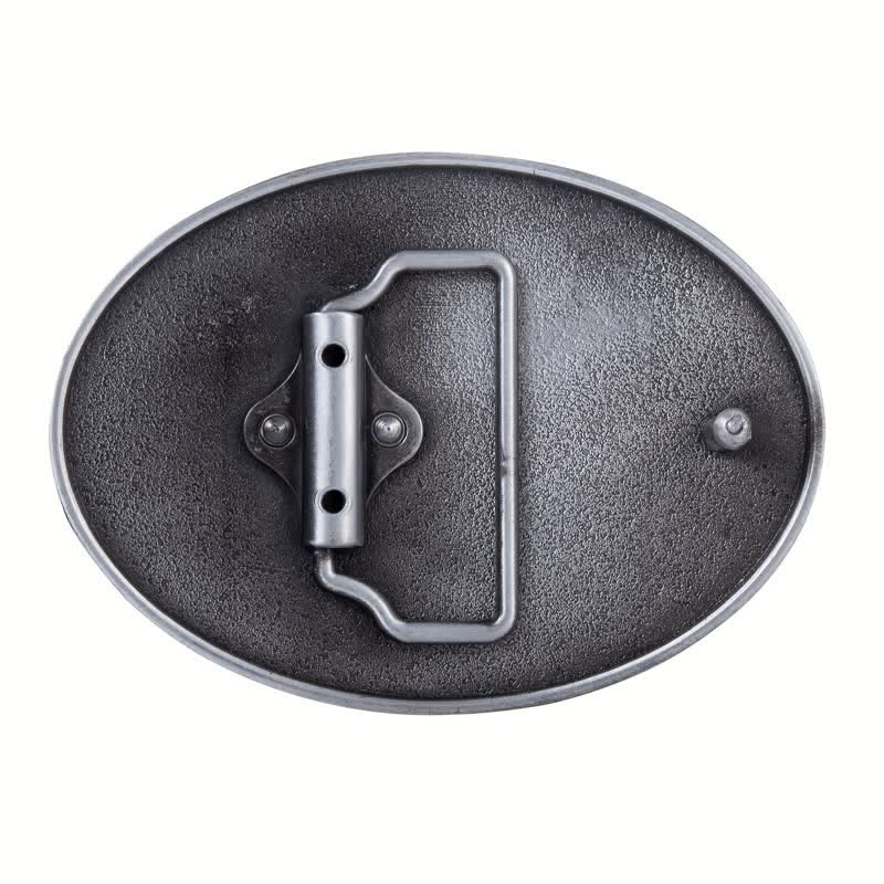 Herren DIY Patriotischer Adler-Flaggen-Schnallen-Ledergürtel