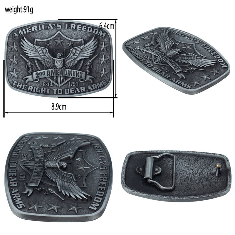 Retro Adler Freiheit Amerikas Leder Gürtel für Männer