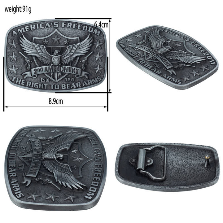 Retro Adler Freiheit Amerikas Leder Gürtel für Männer