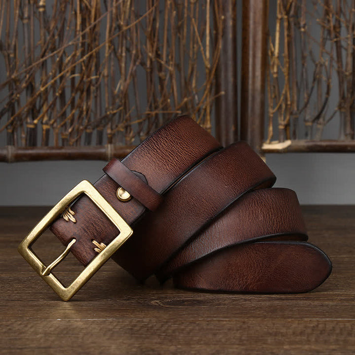 Vintage-Gürtel im Used-Look für Herren