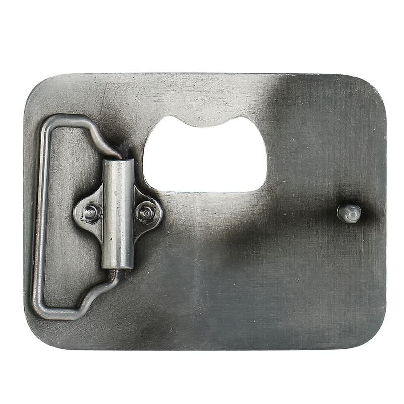 Männer DIY Öffner Schnalle Ledergürtel