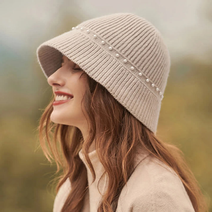 Damen Ferienurlaub Perlenhut