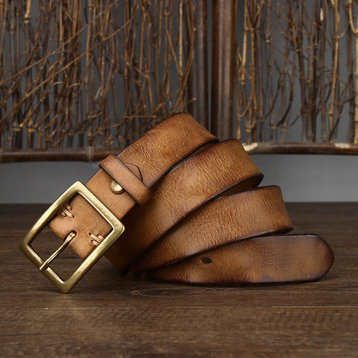 Vintage-Gürtel im Used-Look für Herren