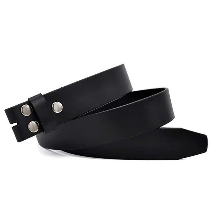 Rotierender Spinnenledergürtel für Herren mit Klappmesser