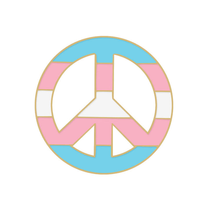 6Stk. Pride Day Pink & Blue Rainbow Flag Brosche