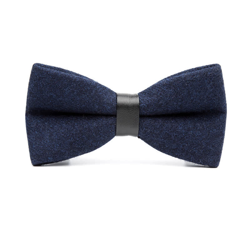 Vintage Woll-Fliege in Einfarbig für Herren