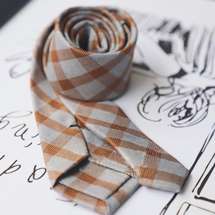 Two-Tone Krawatte im Preppy-Stil für Herren - image 7