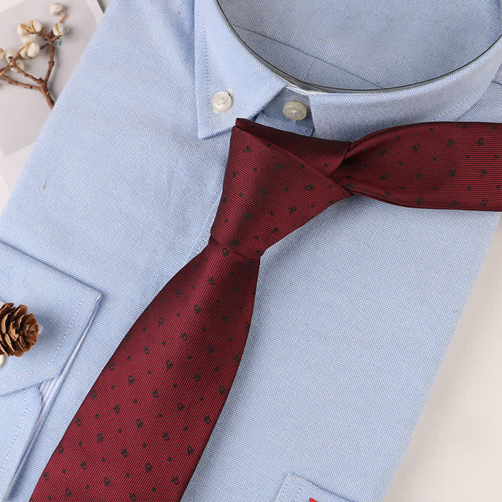 Herren Vintage Krawatte mit geometrischen Blumenmotiven
