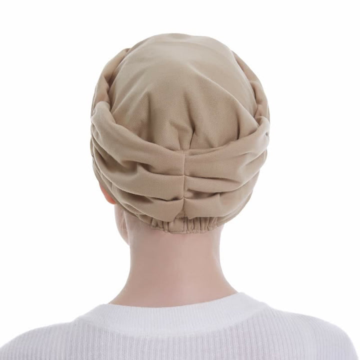 Damen-Weichrandhut mit Falten Baseballmütze