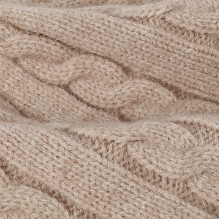 3-teiliges Unisex Warm Hut Schal Handschuh-Set