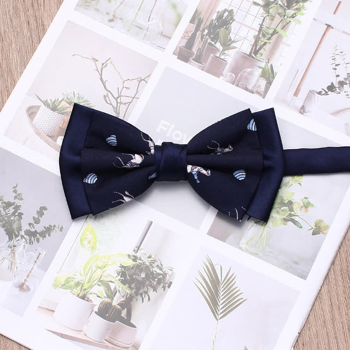 Vintage-Pferderennen-Haiflosse-Fliege für Herren