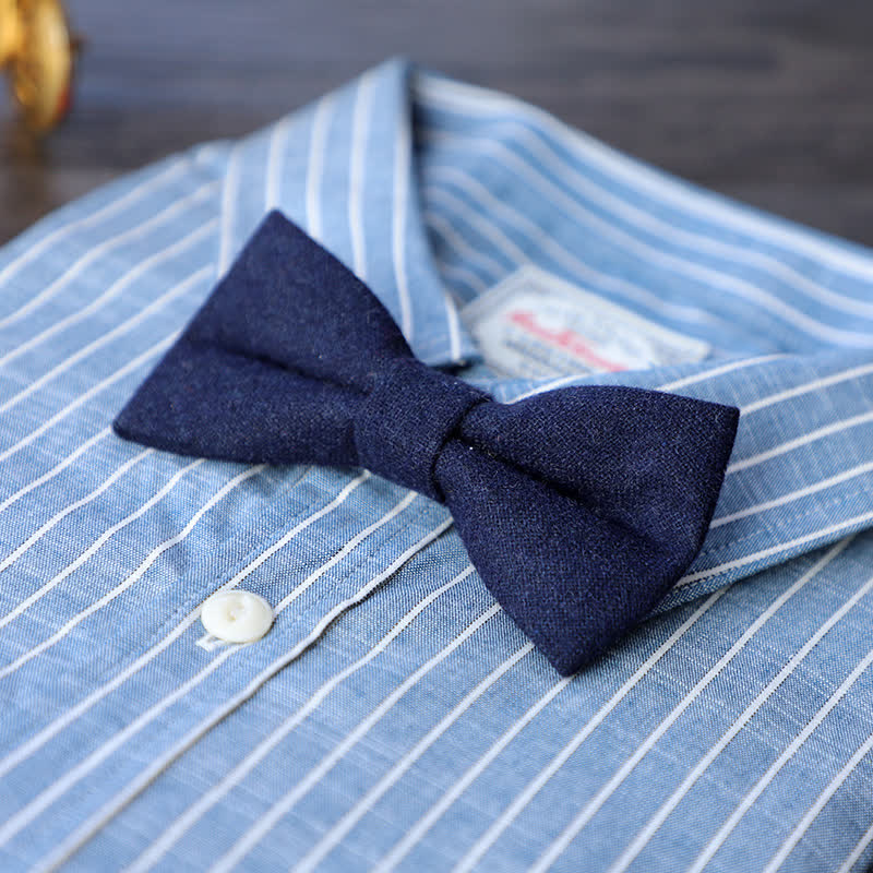 Herren Simple Tweed Wollmischung Fliege