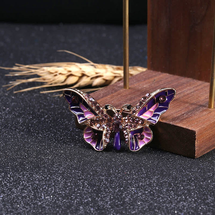 Damen Elegante Märchenhafte Schmetterlingsbrosche