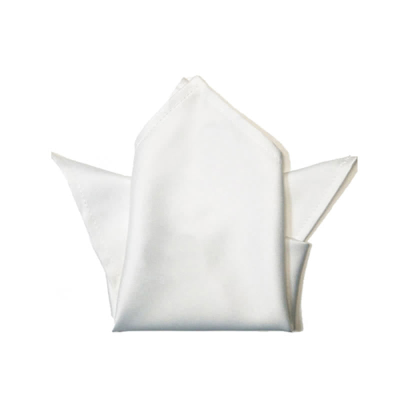 Funkelndes Glitzer-Einstecktuch für Herren mit Fliege