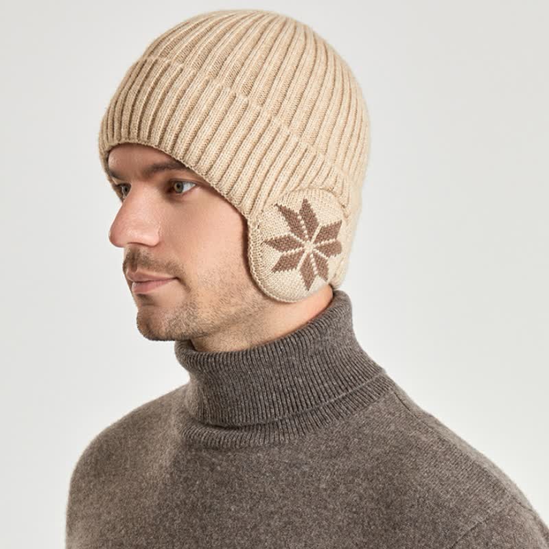 Unisex Winter Warmer Verdickter Strickmütze