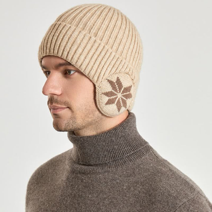 Unisex Winter Warmer Verdickter Strickmütze