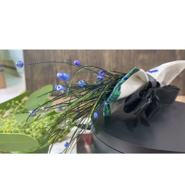 Blauer Pfauenschwanz Perlenschleifenfliege