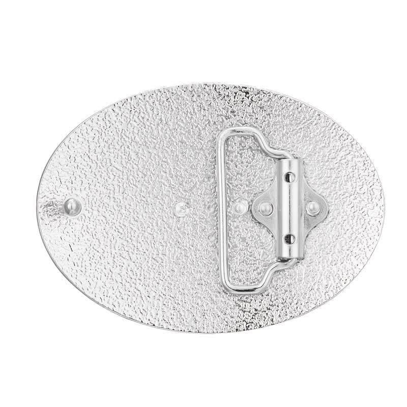 DIY glänzender goldener Stierkopfschnallen-Ledergürtel für Herren