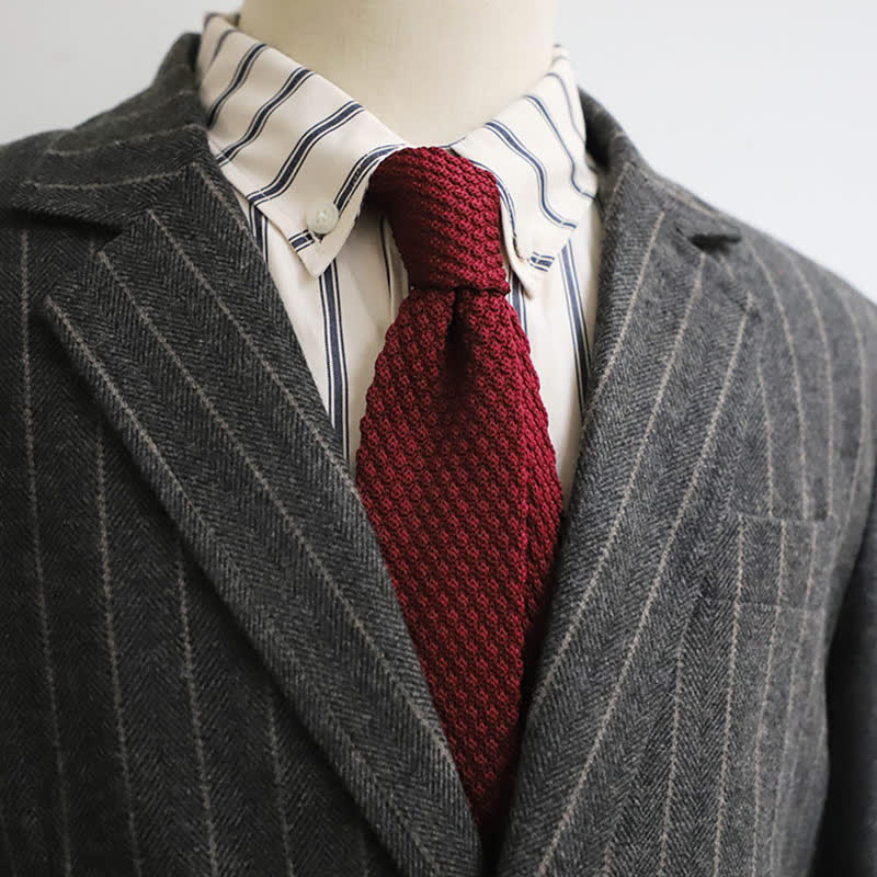 Slips für Herren - Einfarbig Gestrickt Schmal und Eng