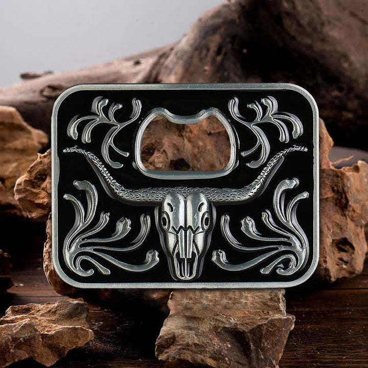 Männer DIY Öffner Schnalle Ledergürtel