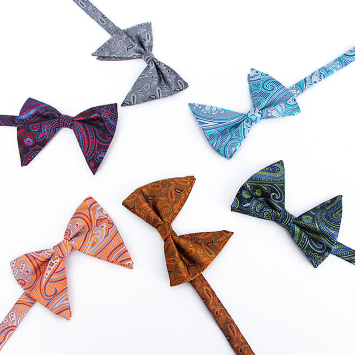 Bunte Paisley Übergröße Spitze Fliege für Männer