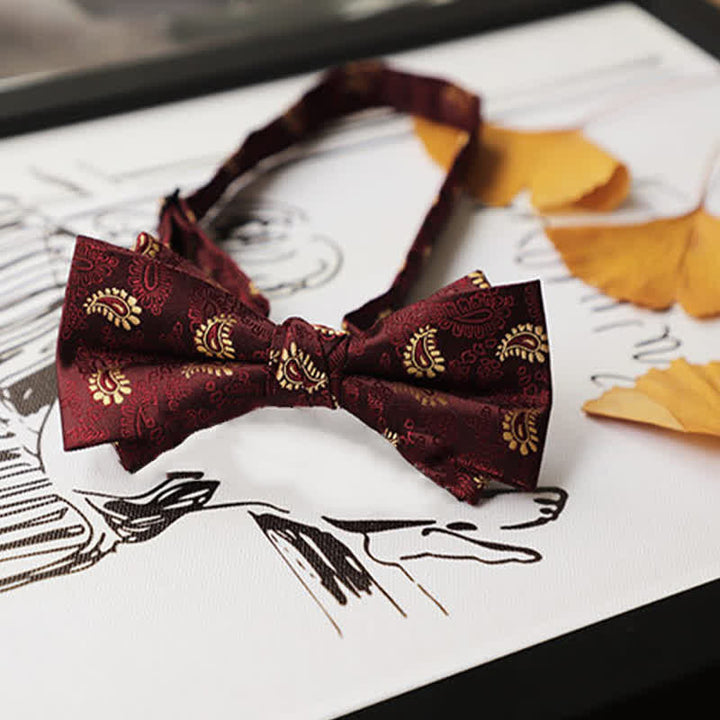 Herren-Fliege der Burgundy-Serie