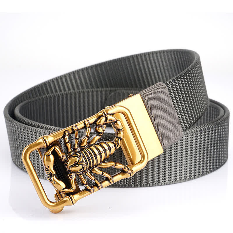 Herren King Scorpion Einfaches Nylon Gürtel