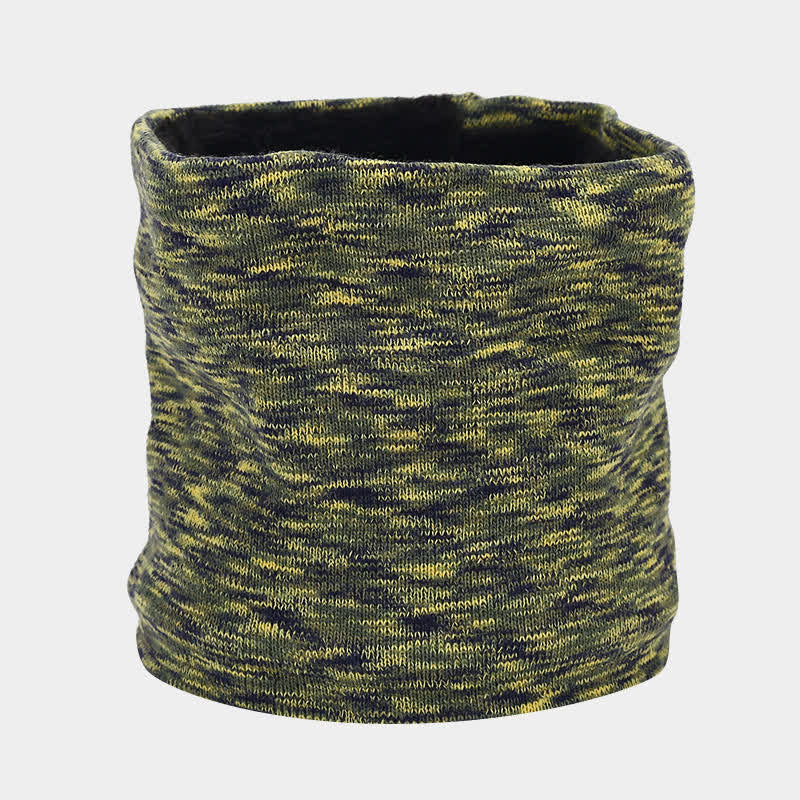 3-teiliges Unisex-Mehrfarbiger Hut-Schal-Handschuh-Set