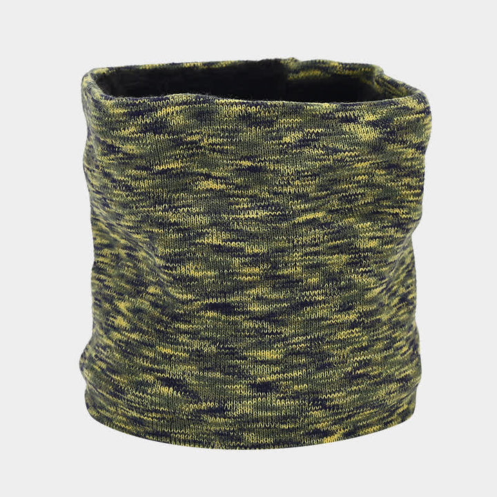 3-teiliges Unisex-Mehrfarbiger Hut-Schal-Handschuh-Set