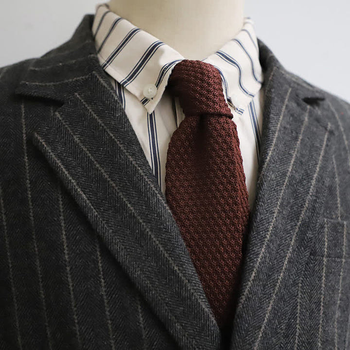 Slips für Herren - Einfarbig Gestrickt Schmal und Eng