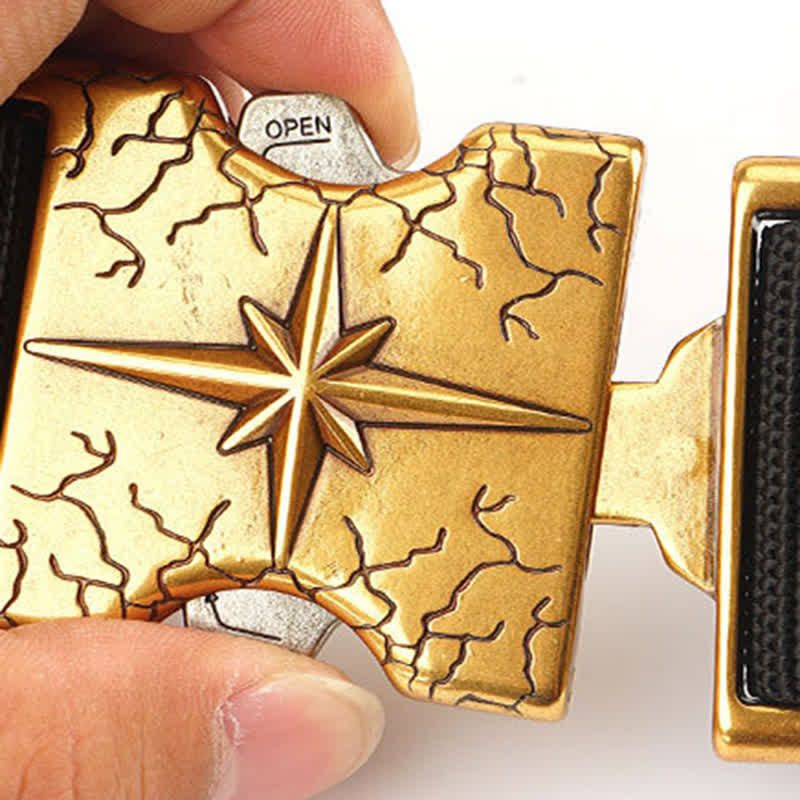 Herren Taktischer Schnellverschluss Elastischer Canvas Gürtel