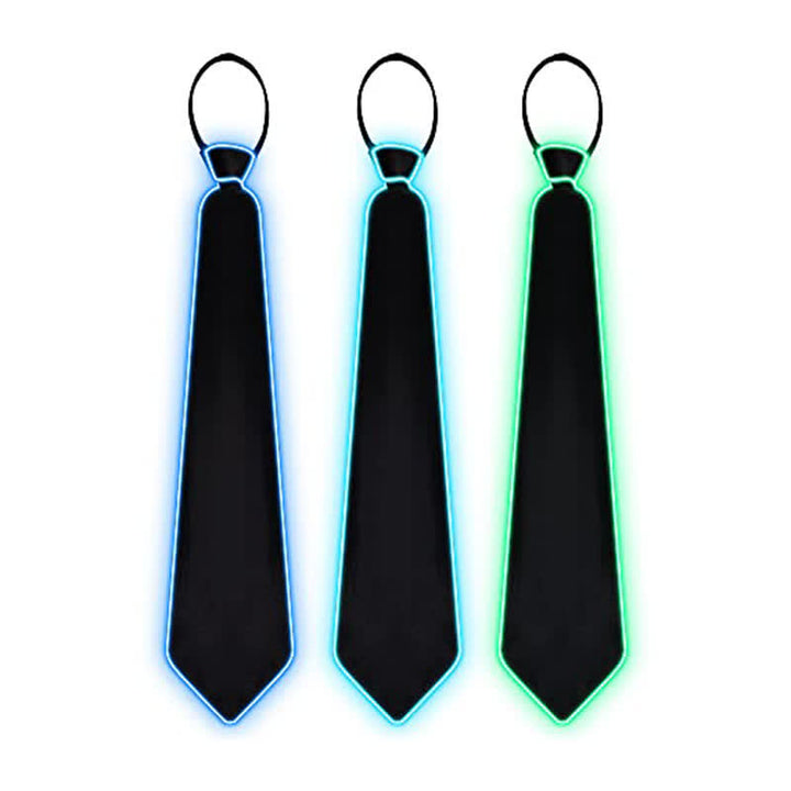 Lustige Neon-LED-Bunte Leuchtende Krawatte
