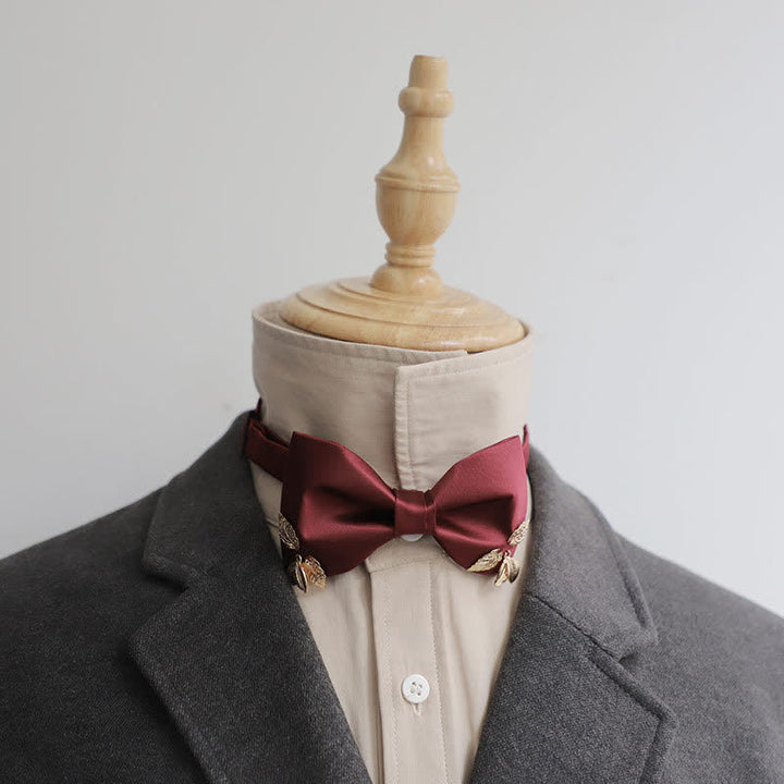 Garten Blätter Hochzeitsfliege für Männer