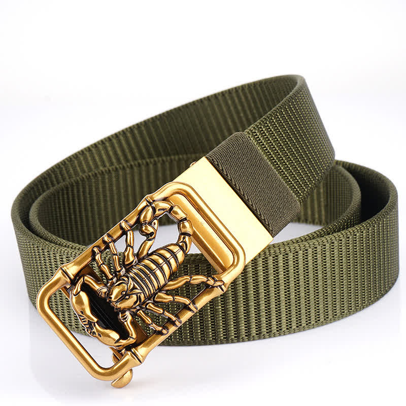 Herren King Scorpion Einfaches Nylon Gürtel