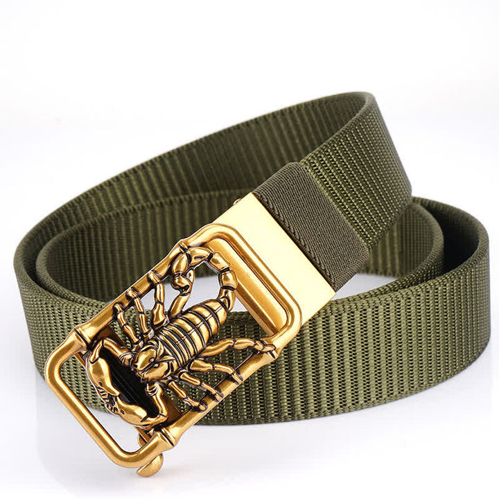 Herren King Scorpion Einfaches Nylon Gürtel