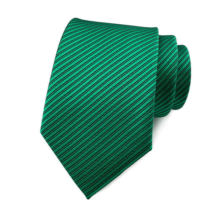 Männer Krawatte in Unifarben mit diskretem Twill-Muster