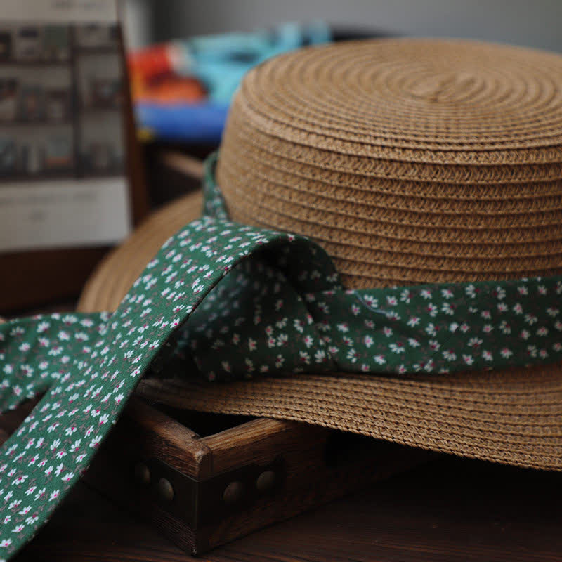 Romantische Blumen Slim Krawatte für Herren