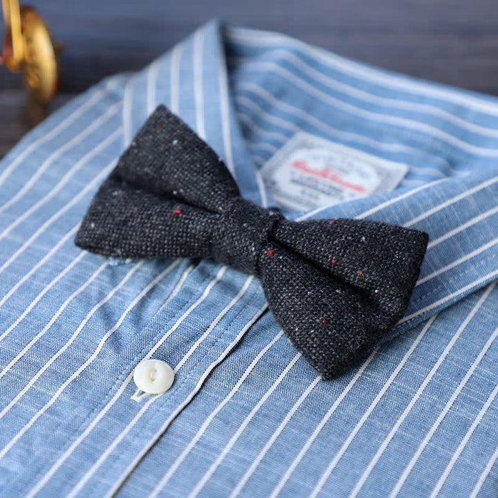 Herren Simple Tweed Wollmischung Fliege