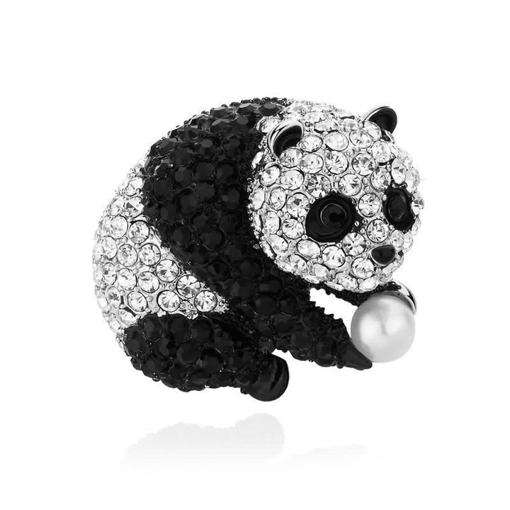 Frauen-Panda-Funken-Brosche