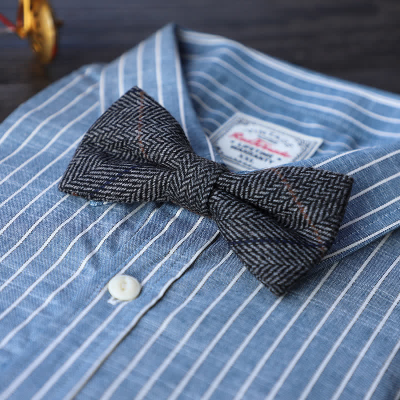 Herren Simple Tweed Wollmischung Fliege