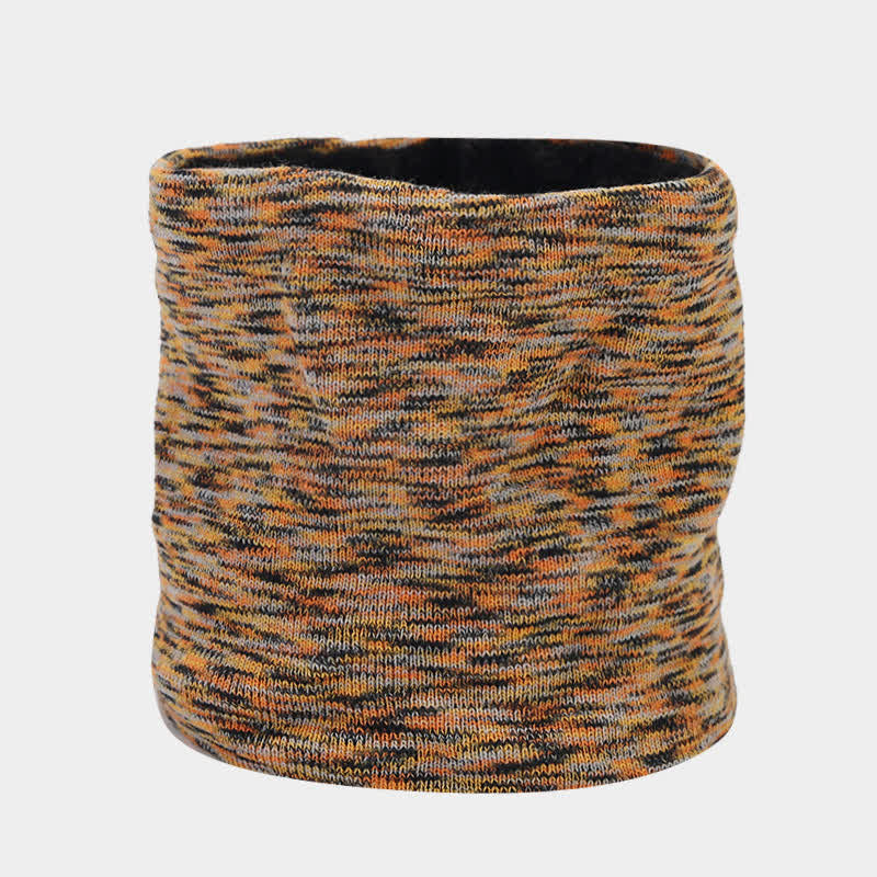 3-teiliges Unisex-Mehrfarbiger Hut-Schal-Handschuh-Set