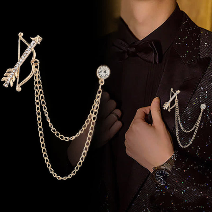 Herren Amor Pfeil Kettenbrosche