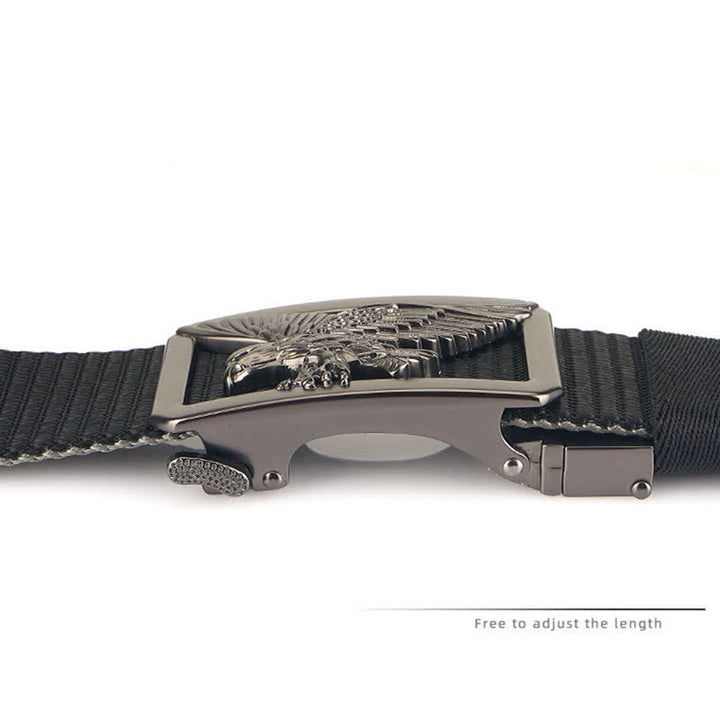 Herren Soaring Hawk Eagle Beidseitiger Nylon-Gürtel