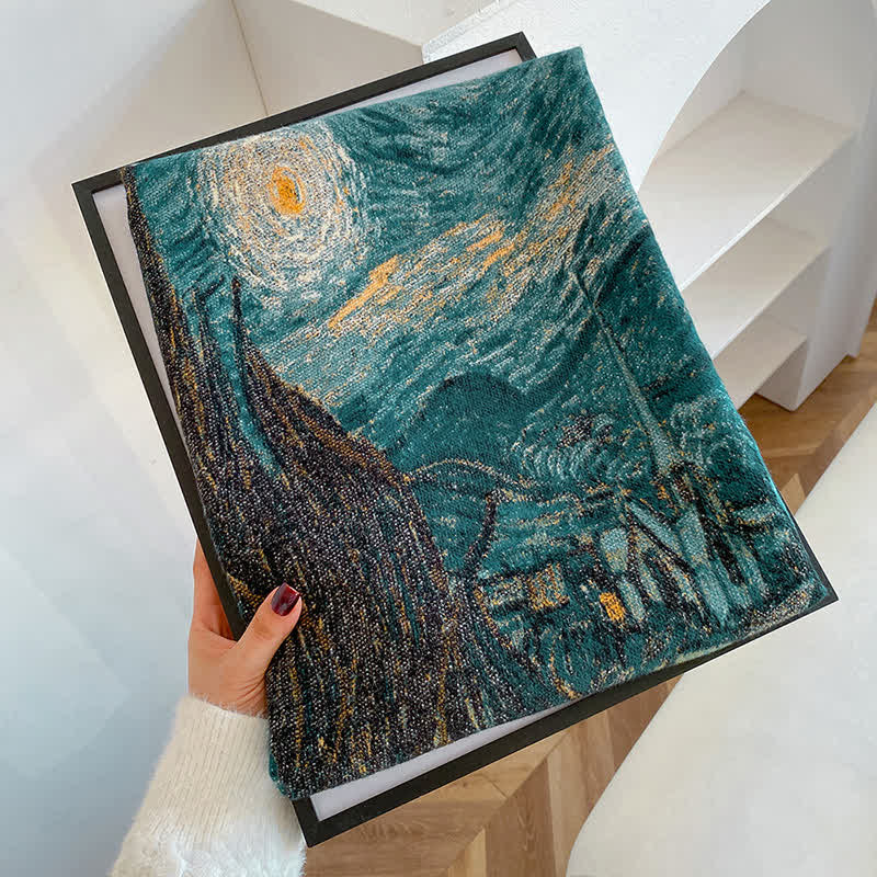 Damen Van Gogh Sternennacht Schal