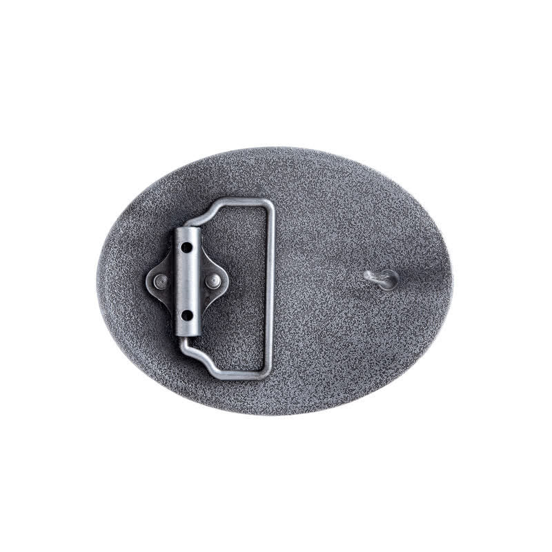 DIY Herren Gürtel mit ovaler Schnalle und Waldhirsch Motiv - image 1