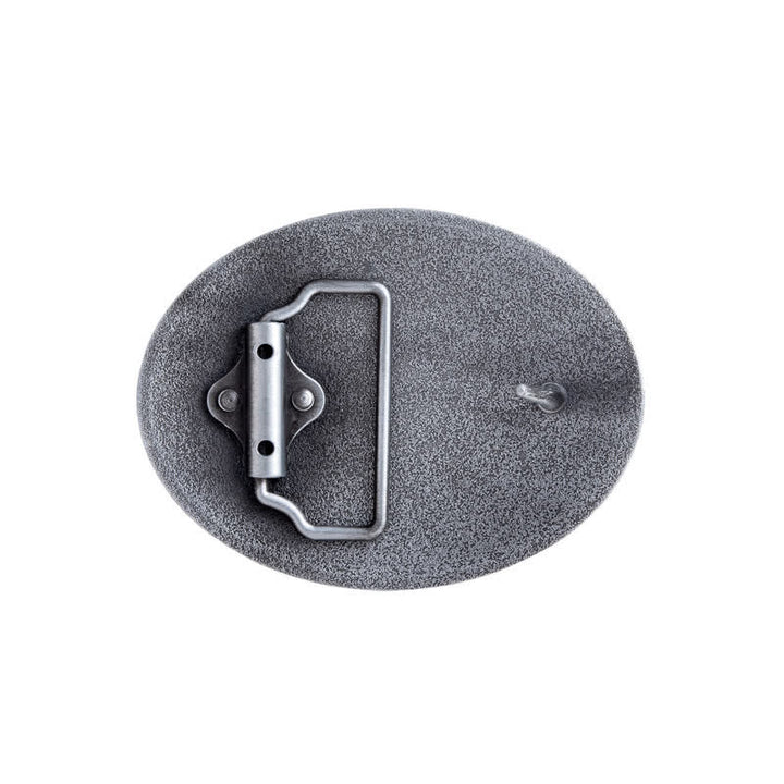 DIY Herren Gürtel mit ovaler Schnalle und Waldhirsch Motiv - image 1